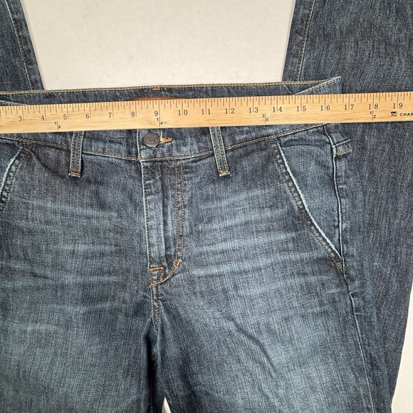 Joe's Jeans Slouched Straight Ankle Fit Jeans Men's 32 33X31 Denim Whiskers‎ EUC - Picture 5 of 11